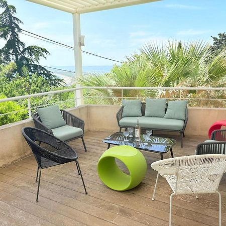Atlantide - Somptueuse Villa Classee 4 Etoiles - Saint-Clair - Vue Exceptionnelle - Piscine Sète Kültér fotó