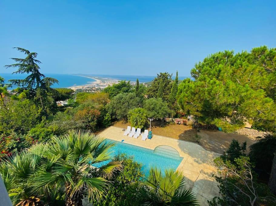 Atlantide - Somptueuse Villa Classee 4 Etoiles - Saint-Clair - Vue Exceptionnelle - Piscine Sète Kültér fotó