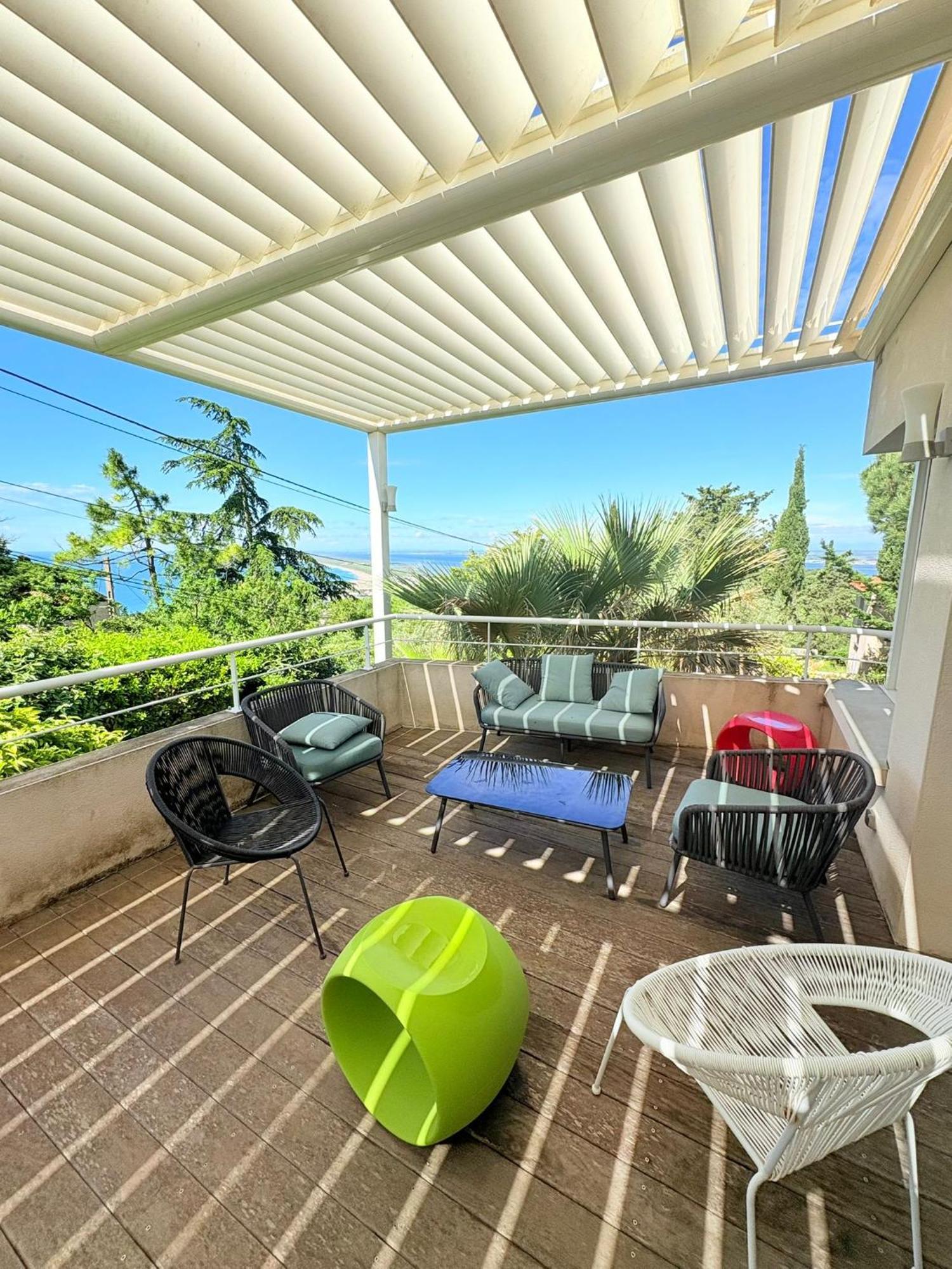 Atlantide - Somptueuse Villa Classee 4 Etoiles - Saint-Clair - Vue Exceptionnelle - Piscine Sète Kültér fotó