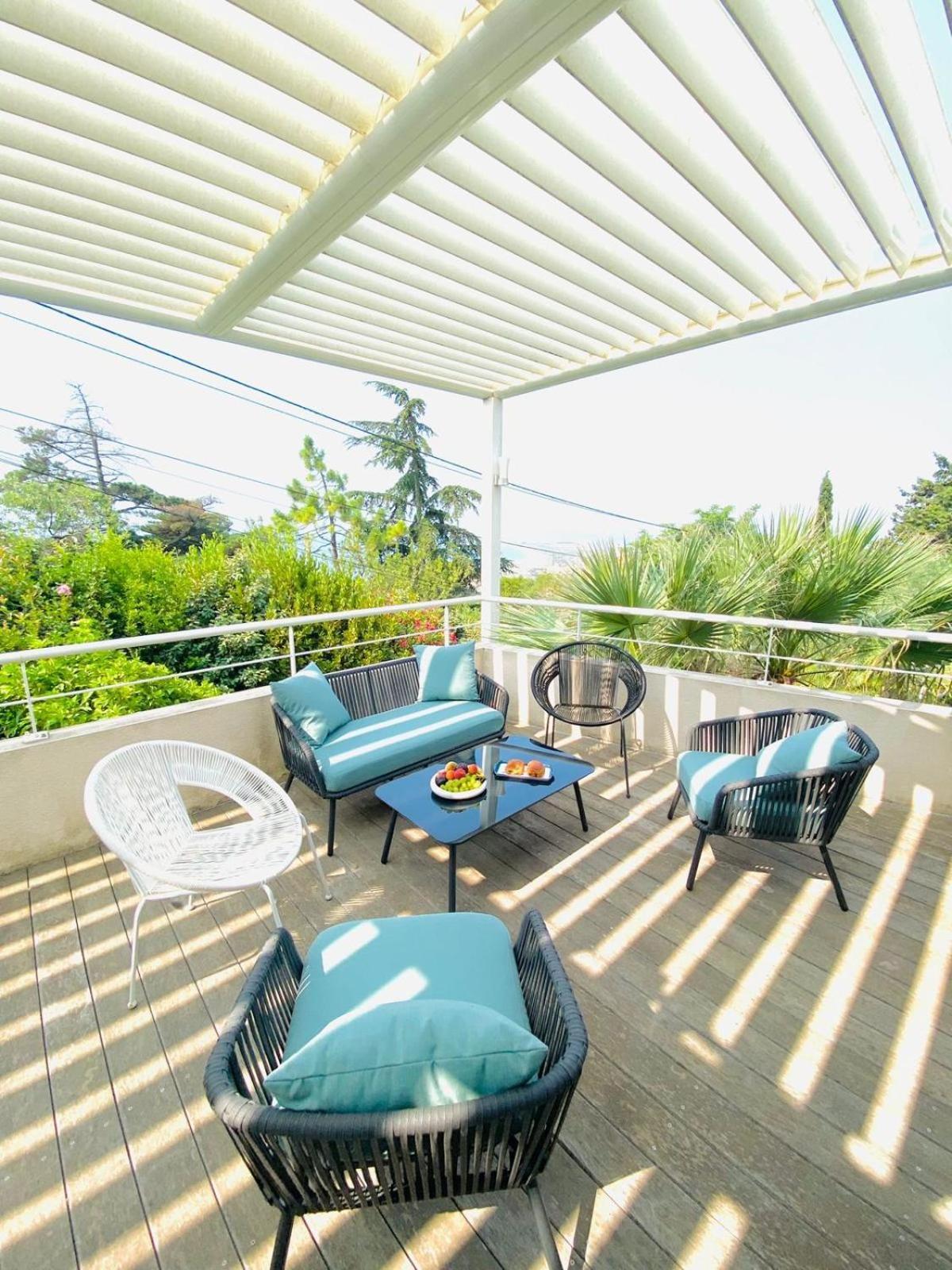 Atlantide - Somptueuse Villa Classee 4 Etoiles - Saint-Clair - Vue Exceptionnelle - Piscine Sète Kültér fotó